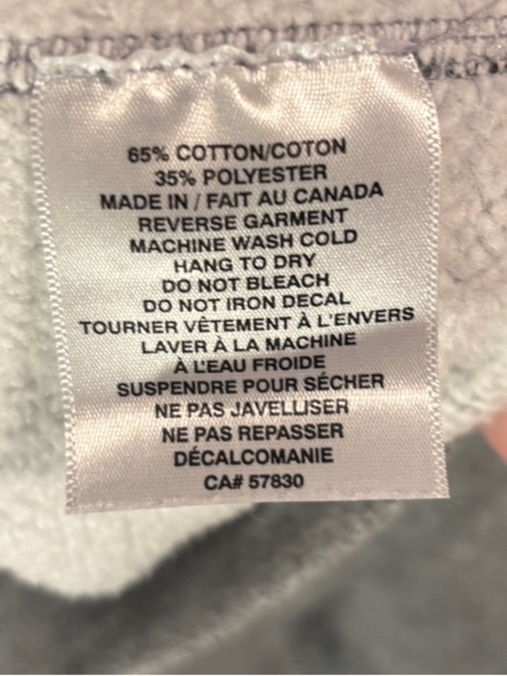 OVO Heather Gray Pullover Hoodie - Picture 3 of 5